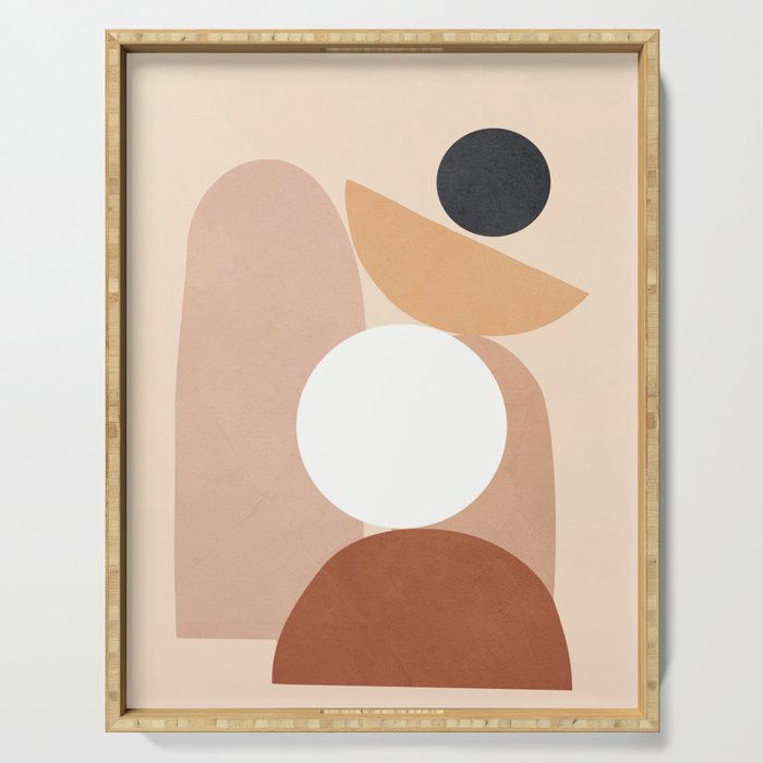 Minimal Shapes No.70 Serving Tray Gallery Image 1