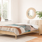 Tropical Sunset Palms II Duvet Cover Gallery Image 2