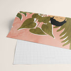 Plant Lady & The Urban Junglow | Blush Botanical Home Décor | House Plants Bohemian Woman Bedroom  Wrapping Paper Gallery Image 2