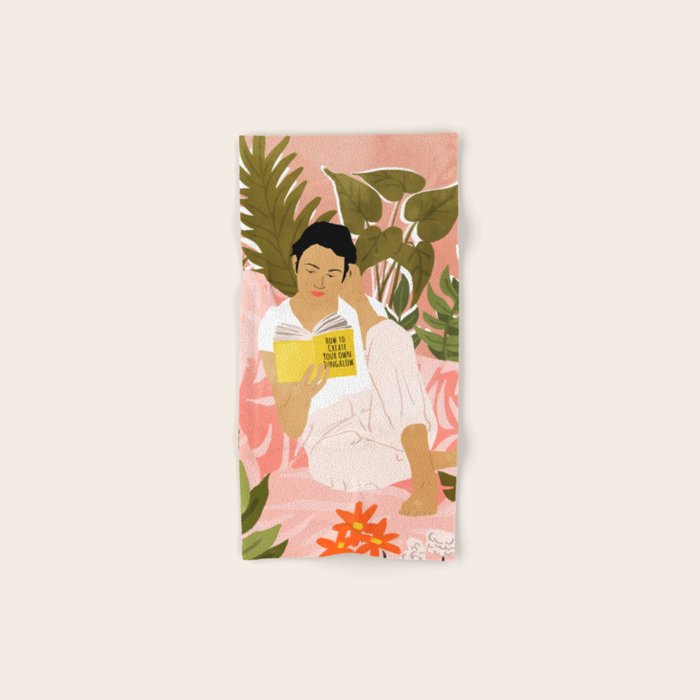 Plant Lady & The Urban Junglow | Blush Botanical Home Décor | House Plants Bohemian Woman Bedroom  Towels Gallery Image 1