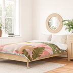 Plant Lady & The Urban Junglow | Blush Botanical Home Décor | House Plants Bohemian Woman Bedroom  Duvet Cover Gallery Image 2