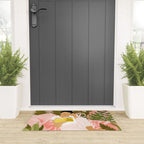 Plant Lady & The Urban Junglow | Blush Botanical Home Décor | House Plants Bohemian Woman Bedroom  Welcome Mat Gallery Image 3