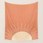 Sunrise pink Wall Tapestry Gallery Image 4