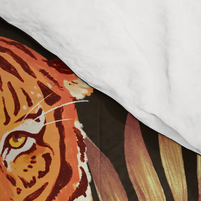 Autumn Jungle Tiger Comforter Gallery Image 4