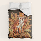 Autumn Jungle Tiger Duvet Cover Gallery Image 6