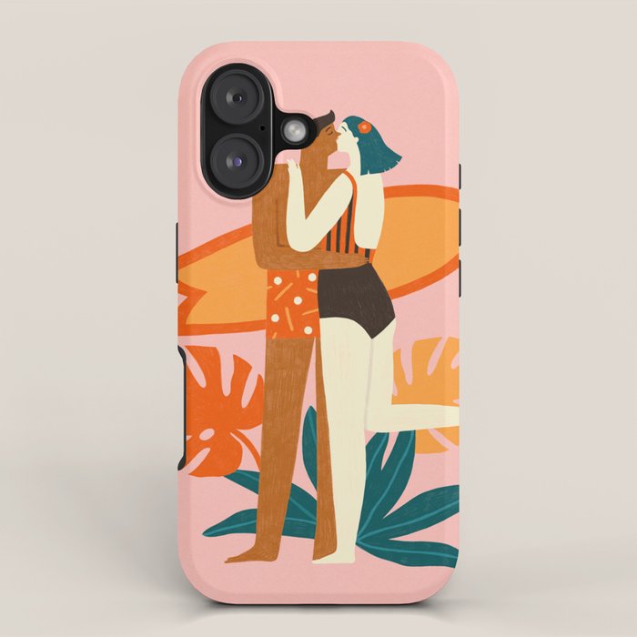 The kiss iPhone Case Gallery Image 1