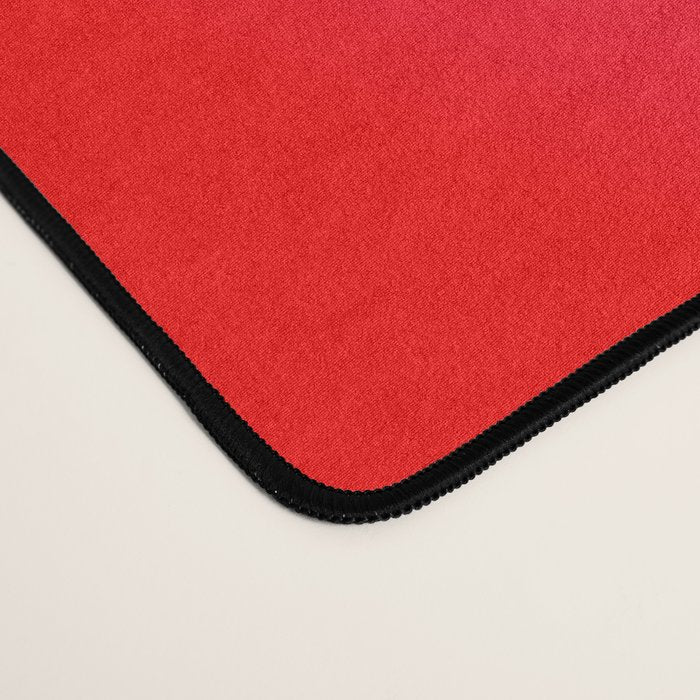 Red Magenta Radial Gradient Desk Mat Gallery Image 4