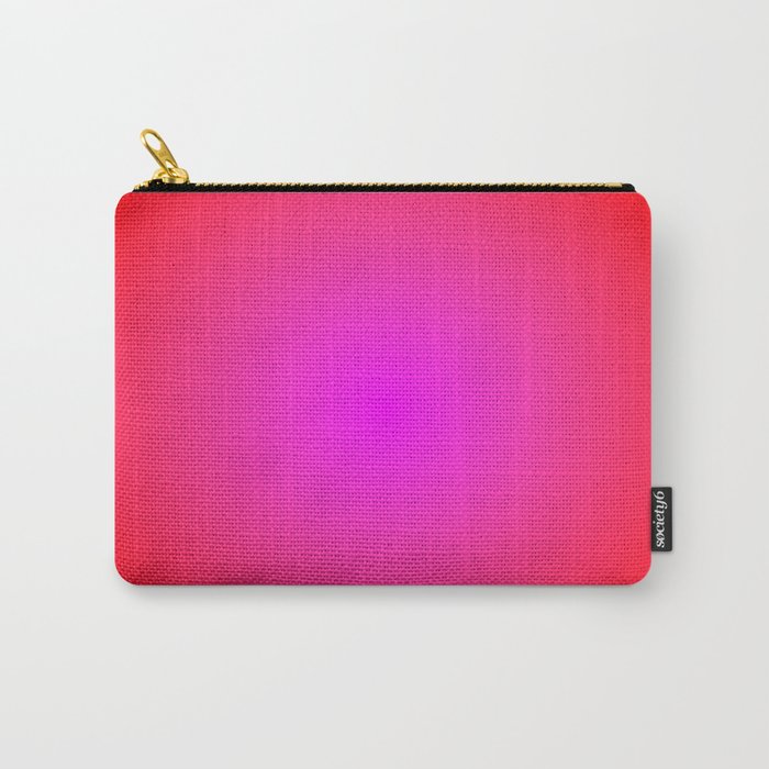 Red Magenta Radial Gradient Carry All Pouch Gallery Image 1