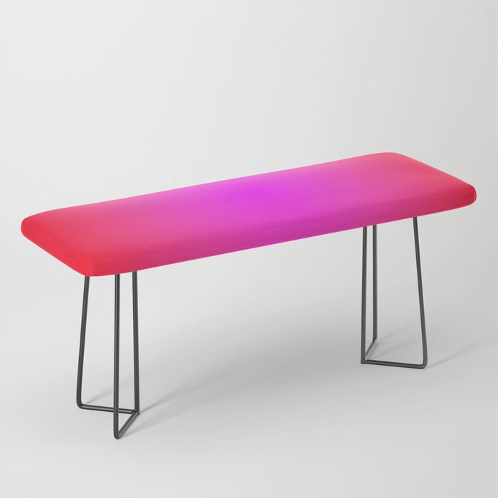 Red Magenta Radial Gradient Bench Gallery Image 1