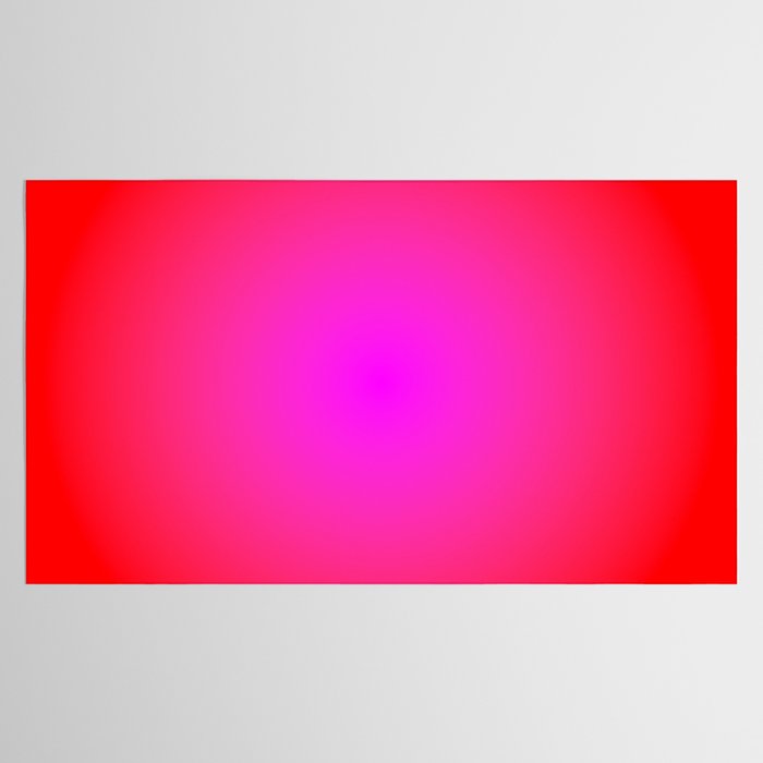 Red Magenta Radial Gradient Tablecloth Gallery Image 2