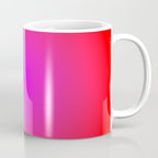 Red Magenta Radial Gradient Coffee Mug Gallery Image 1