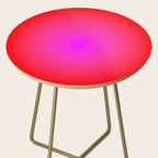 Red Magenta Radial Gradient Side Table Gallery Image 2