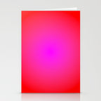Red Magenta Radial Gradient Stationery Card Gallery Image 2
