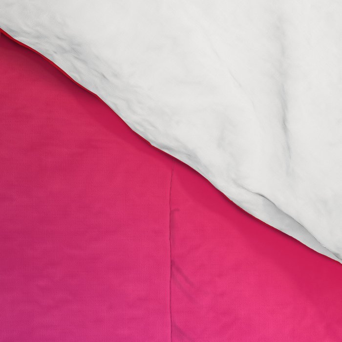 Red Magenta Radial Gradient Comforter Gallery Image 4