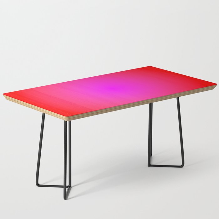 Red Magenta Radial Gradient Coffee Table Gallery Image 1