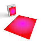 Red Magenta Radial Gradient Jigsaw Puzzle Gallery Image 2