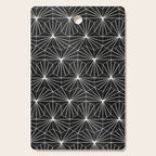 Hexagonal Pattern - Black Concrete Cutting Board Gallery Image 1