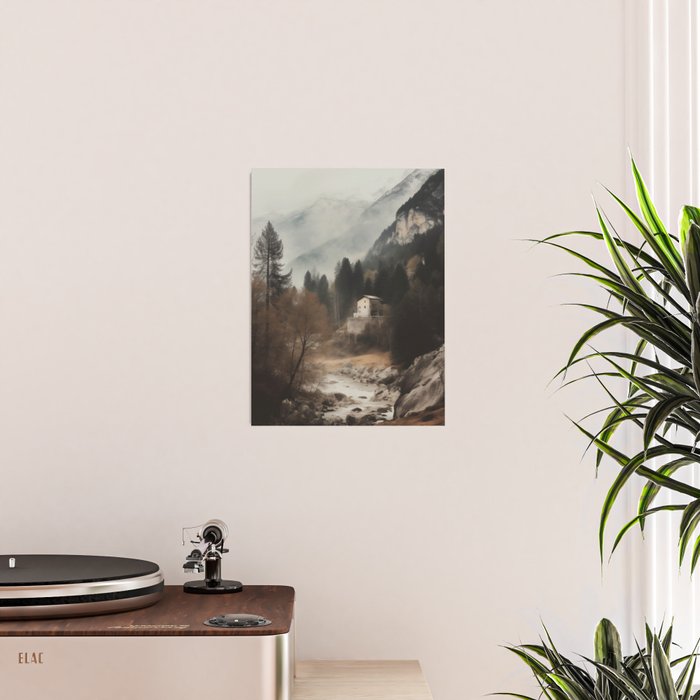 Forest Cottage II Poster Gallery Image 2