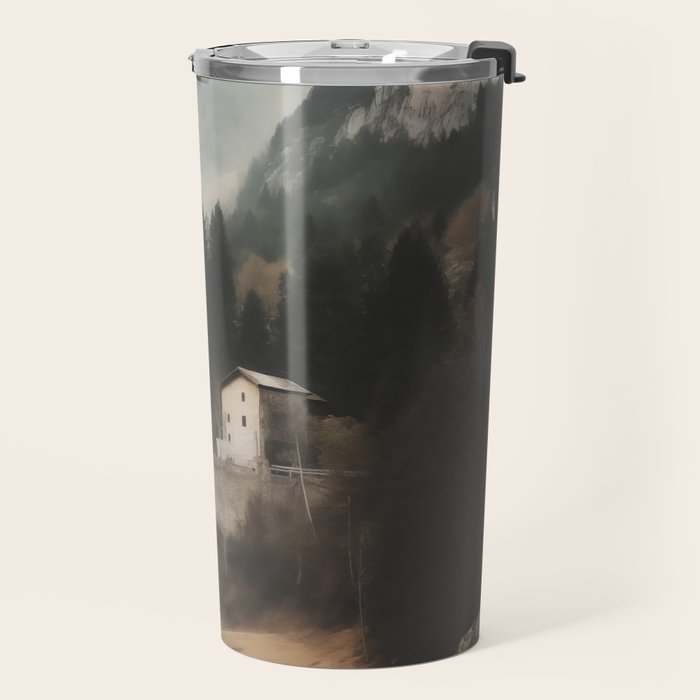Forest Cottage II Travel Mug Gallery Image 2