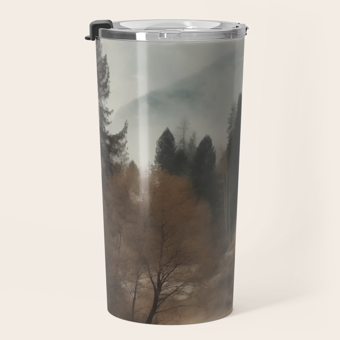 Forest Cottage II Travel Mug Gallery Image 3