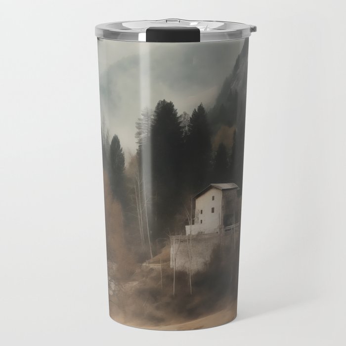 Forest Cottage II Travel Mug Gallery Image 1