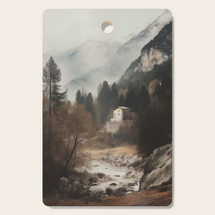 Forest Cottage II Cutting Board Gallery Image 1