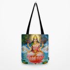 Goddess Lakshmi Hindu Tote Bag Gallery Image 2