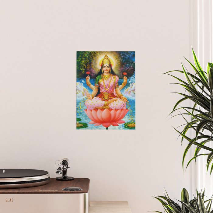 Goddess Lakshmi Hindu Poster Gallery Image 2