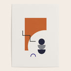 Autumn Rhythm - Geometric Modern Art Poster Gallery Image 4