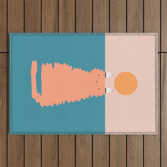 Cat Landscape 170 Outdoor Rug Gallery Image 1