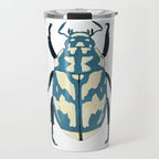 Blue beetle insect Travel Mug Gallery Image 1