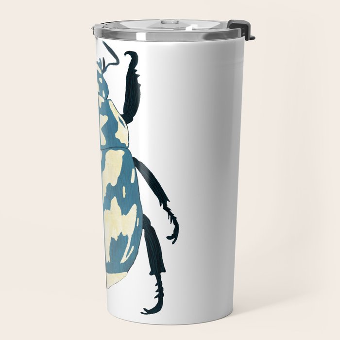 Blue beetle insect Travel Mug Gallery Image 2