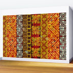 Vintage Hawaii Barkcloth Beachy design 204a Wall Mural Gallery Image 2