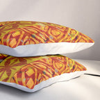 Vintage Hawaii Barkcloth Beachy design 204a Pillow Sham Gallery Image 3