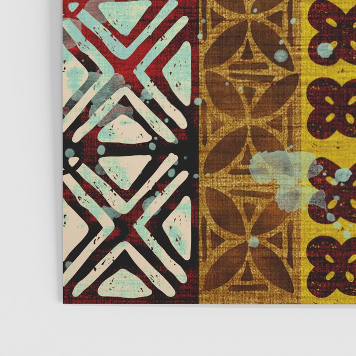Vintage Hawaii Barkcloth Beachy design 204a Poster Gallery Image 3