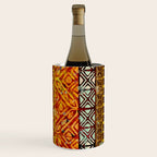 Vintage Hawaii Barkcloth Beachy design 204a Wine Chiller Gallery Image 2