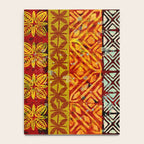 Vintage Hawaii Barkcloth Beachy design 204a Notebook Gallery Image 4