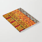 Vintage Hawaii Barkcloth Beachy design 204a Notebook Gallery Image 2