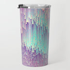 Iridescent Glitches Travel Mug Gallery Image 3