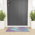 Iridescent Glitches Welcome Mat Gallery Image 3