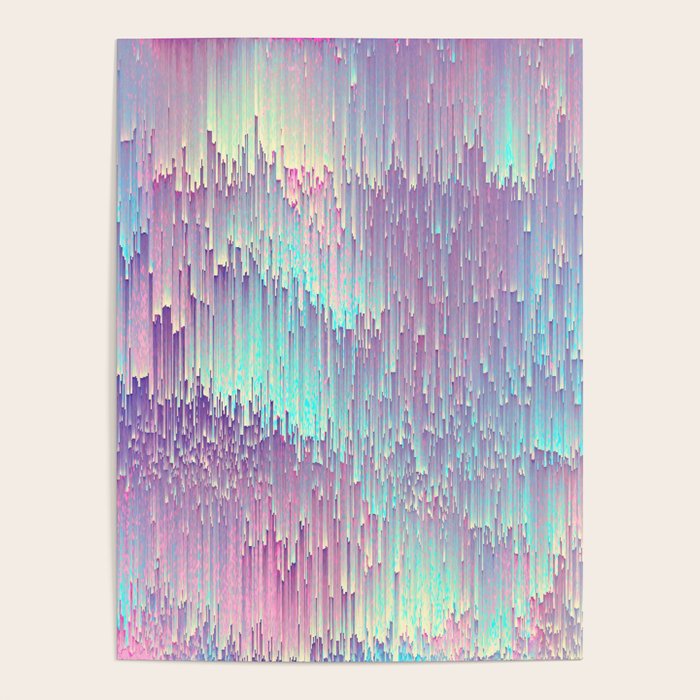 Iridescent Glitches Poster Gallery Image 4