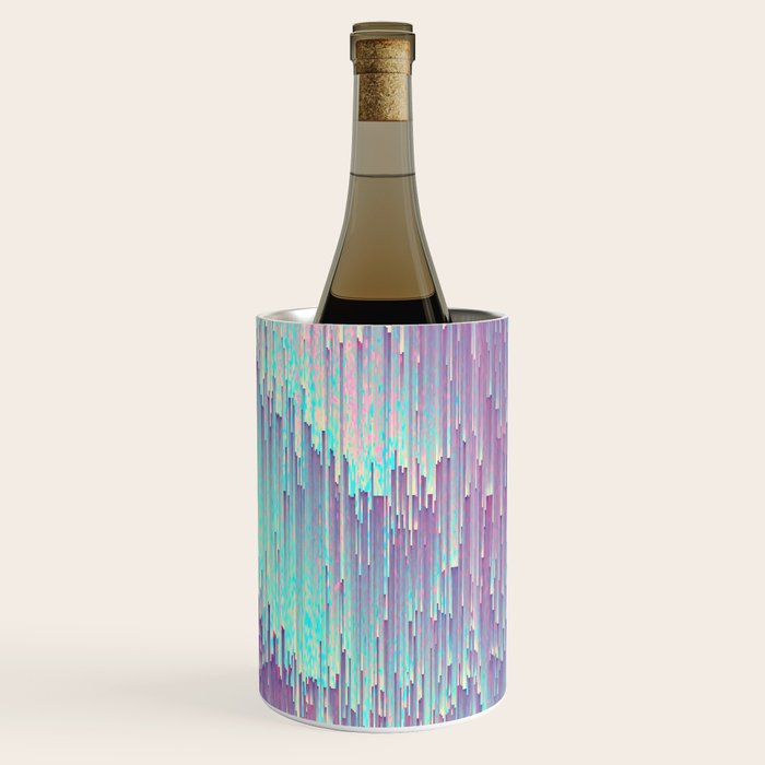 Iridescent Glitches Wine Chiller Gallery Image 1