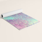 Iridescent Glitches Yoga Mat Gallery Image 2