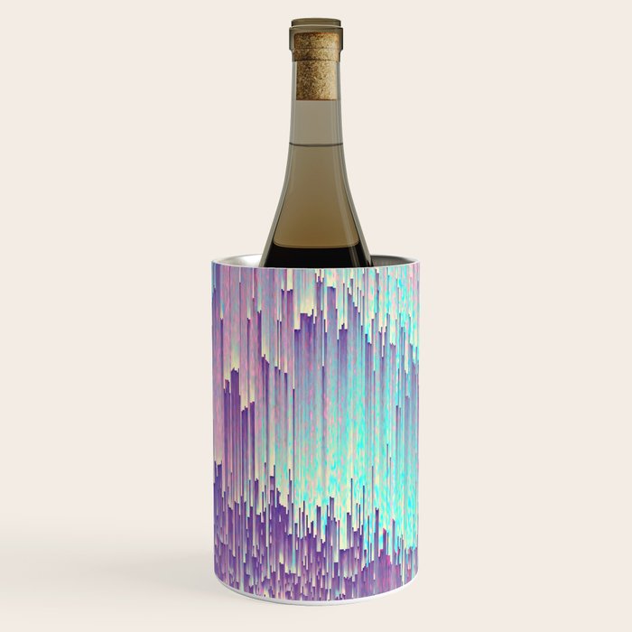 Iridescent Glitches Wine Chiller Gallery Image 2