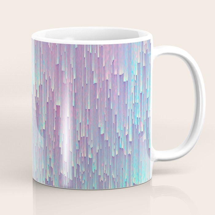 Iridescent Glitches Coffee Mug Gallery Image 1