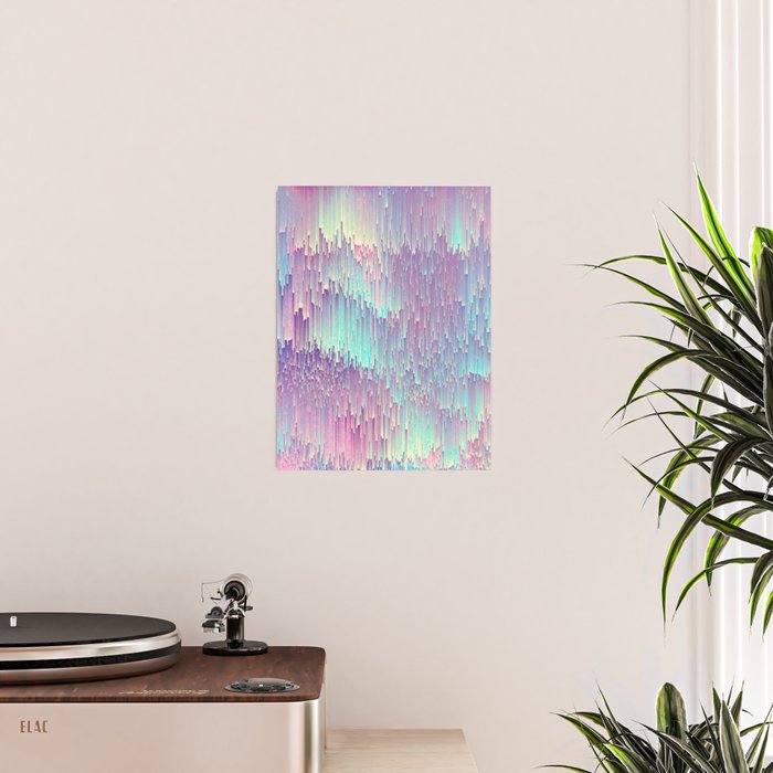 Iridescent Glitches Poster Gallery Image 2