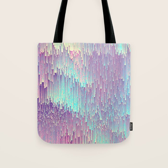 Iridescent Glitches Tote Bag Gallery Image 1
