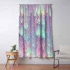 Iridescent Glitches Window Curtain Gallery Image 5