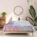 Iridescent Glitches Comforter Gallery Image 3