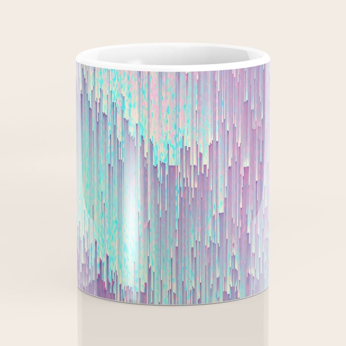 Iridescent Glitches Coffee Mug Gallery Image 4